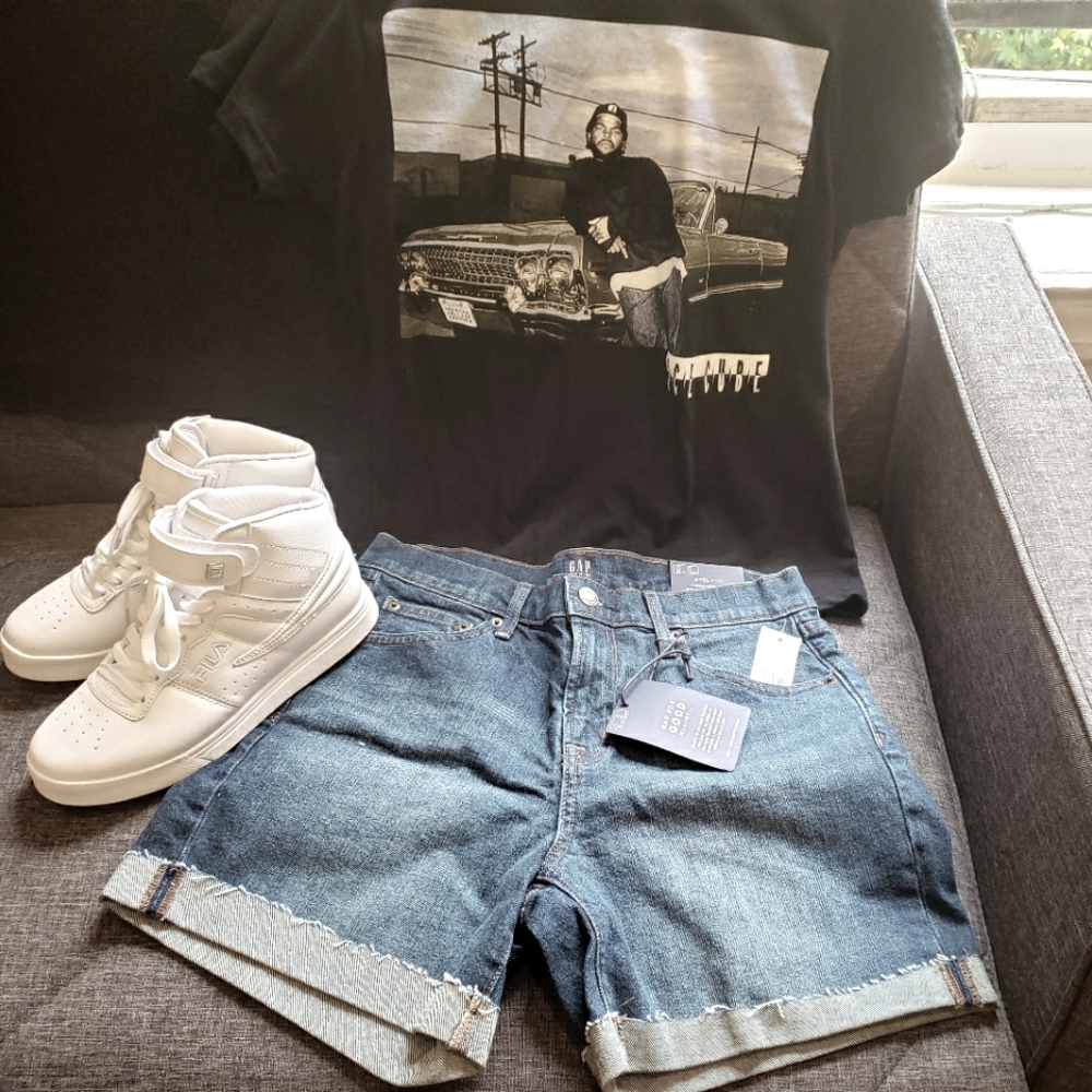 women's denim shorts